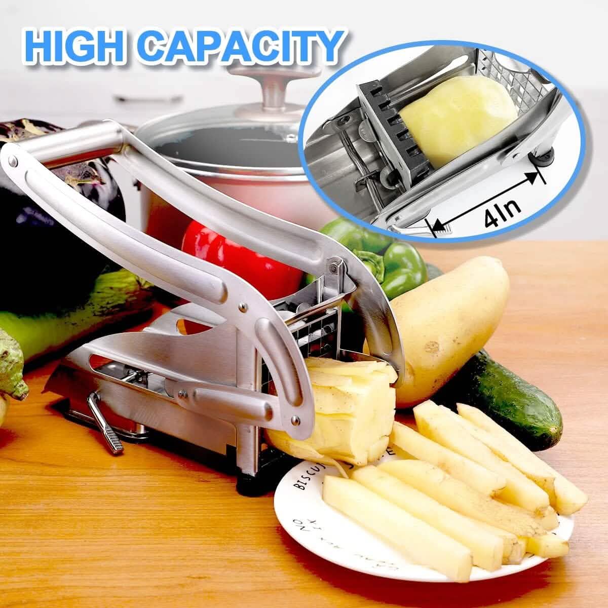 Heavy Duty Stainless Steel Potato Cutter DailySale