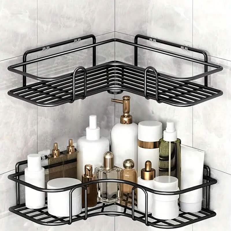 Heavy-Duty Triangle Wall Mounted Shower Caddy Rack DailySale