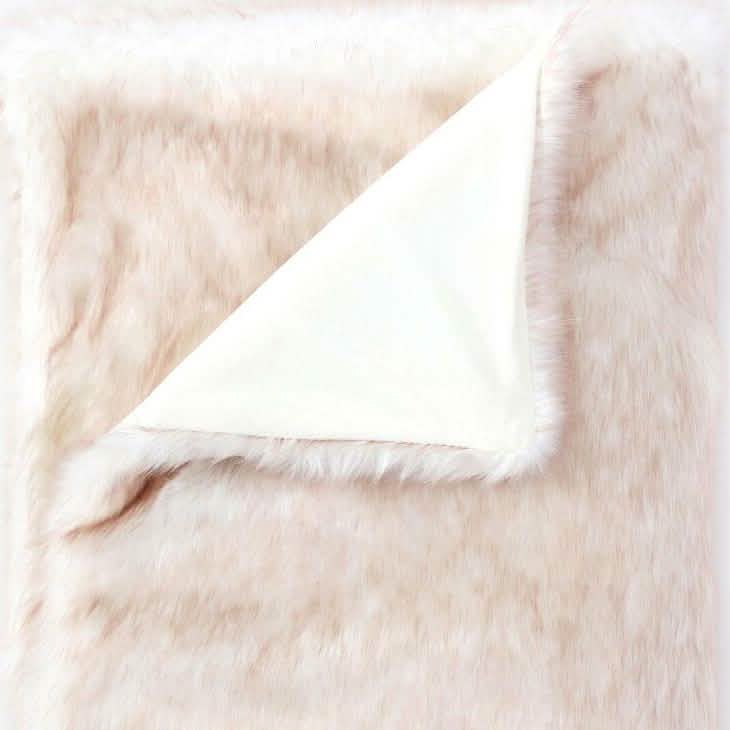Heavy Faux Fur Throw Blanket – Assorted Styles DailySale