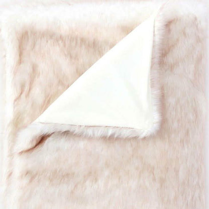 Heavy Faux Fur Throw Blanket – Assorted Styles DailySale