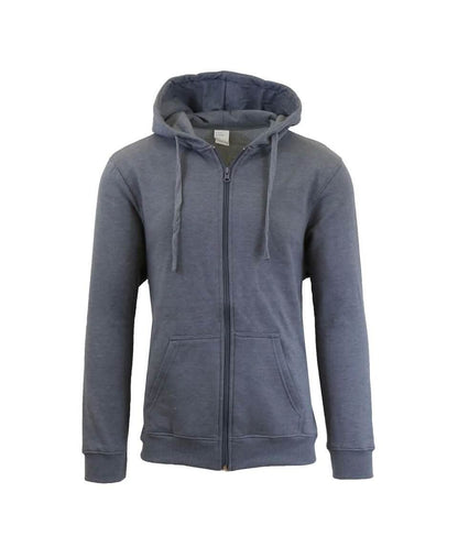 Heavy Fleece Lined Zippered or Pullover Hoodie - Size XXXL DailySale