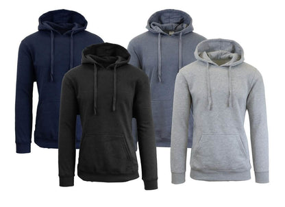 Heavy Fleece Lined Zippered or Pullover Hoodie - Size XXXL DailySale