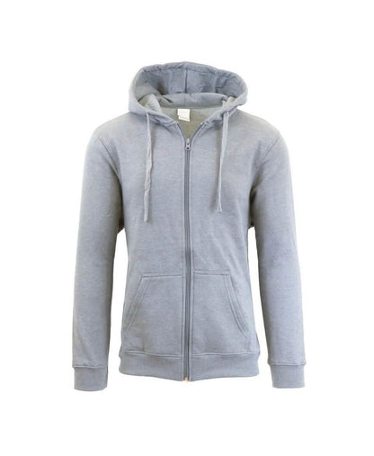 Heavy Fleece Lined Zippered or Pullover Hoodie - Size XXXL DailySale