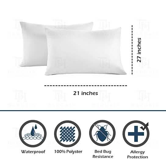 Heavyweight Zippered Waterproof and Bed-Bug Proof Vinyl Mattress Cover Protector DailySale
