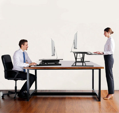 Height Adjustable Standing Desk Converter Workstation DailySale