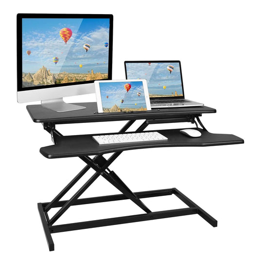 Height Adjustable Standing Desk Converter Workstation DailySale