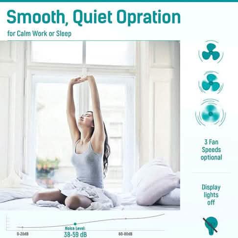 HEPA Air Purifier - Smoke Air Purifiers for Home with Fragrance Sponge DailySale