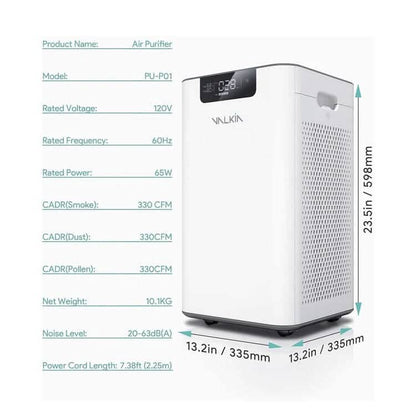 HEPA Large Room Air Purifier 1056 Sq. Ft. DailySale