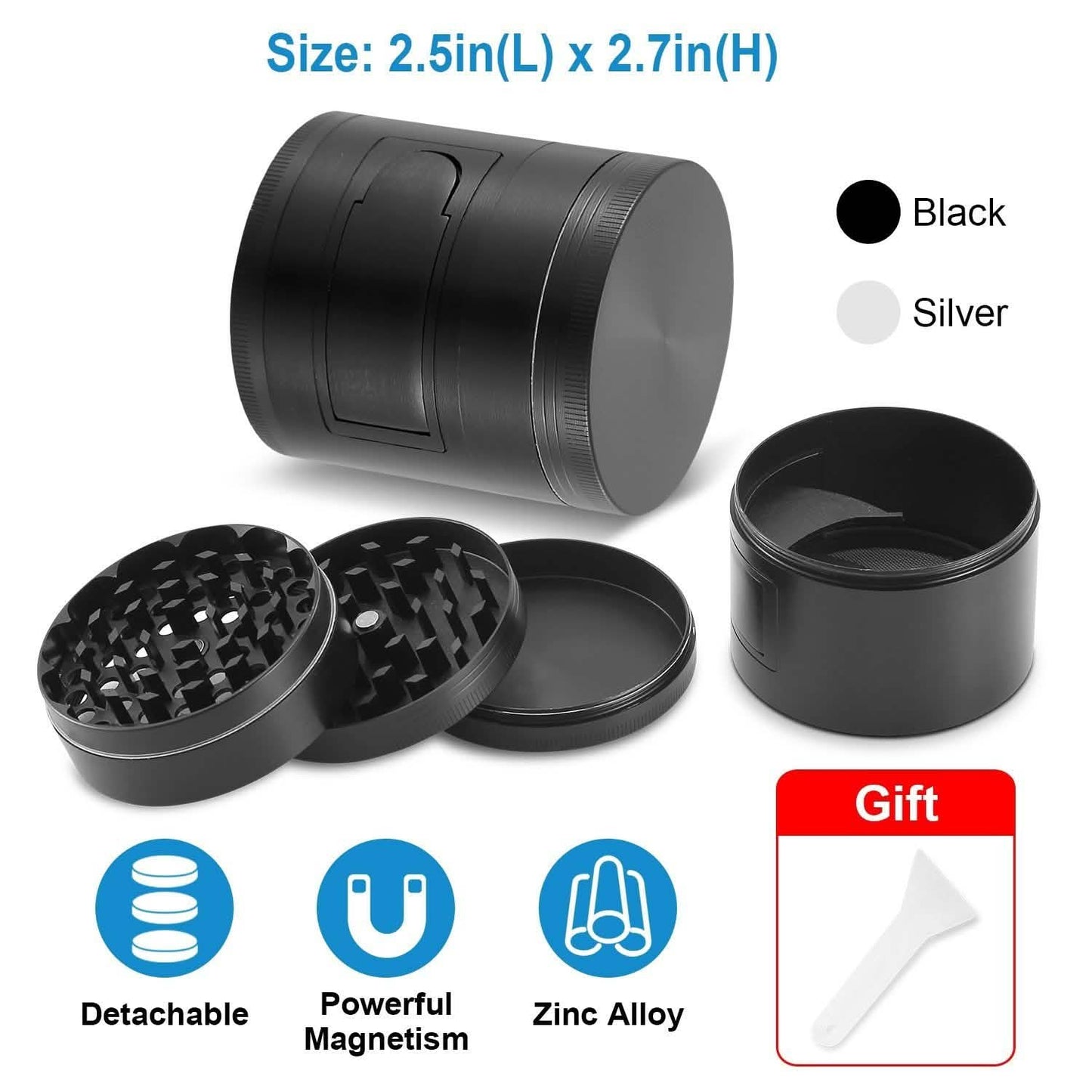 Herb Spice Tobacco Grinder DailySale