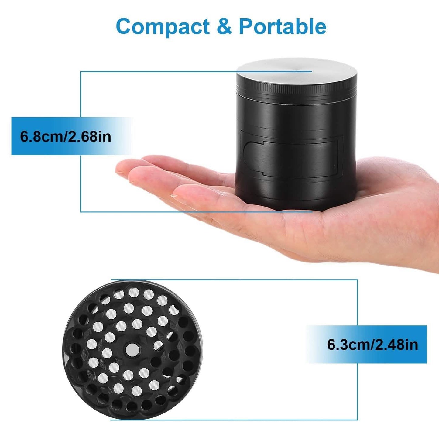 Herb Spice Tobacco Grinder DailySale