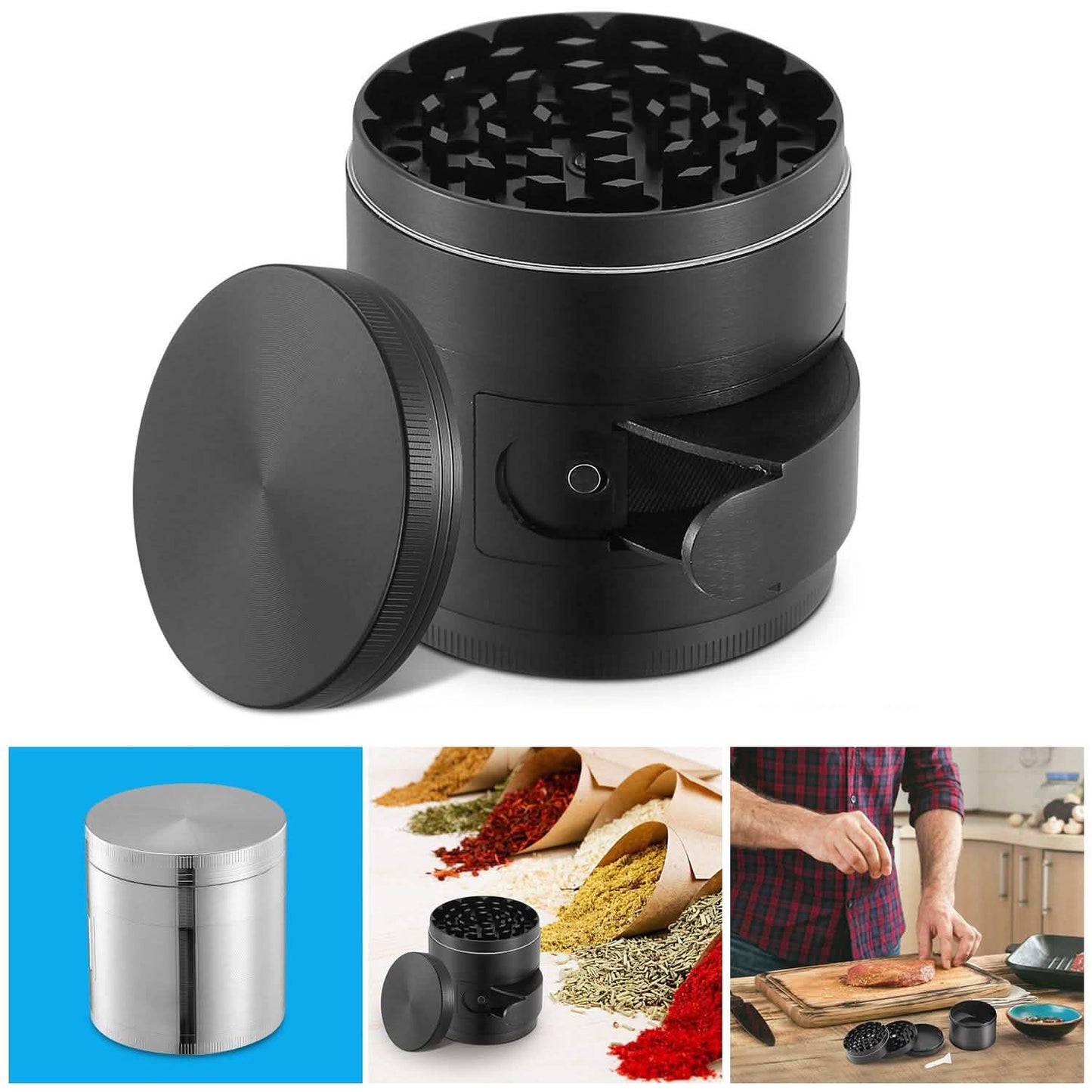 Herb Spice Tobacco Grinder DailySale