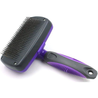 Hertzko Self Cleaning Slicker Brush DailySale