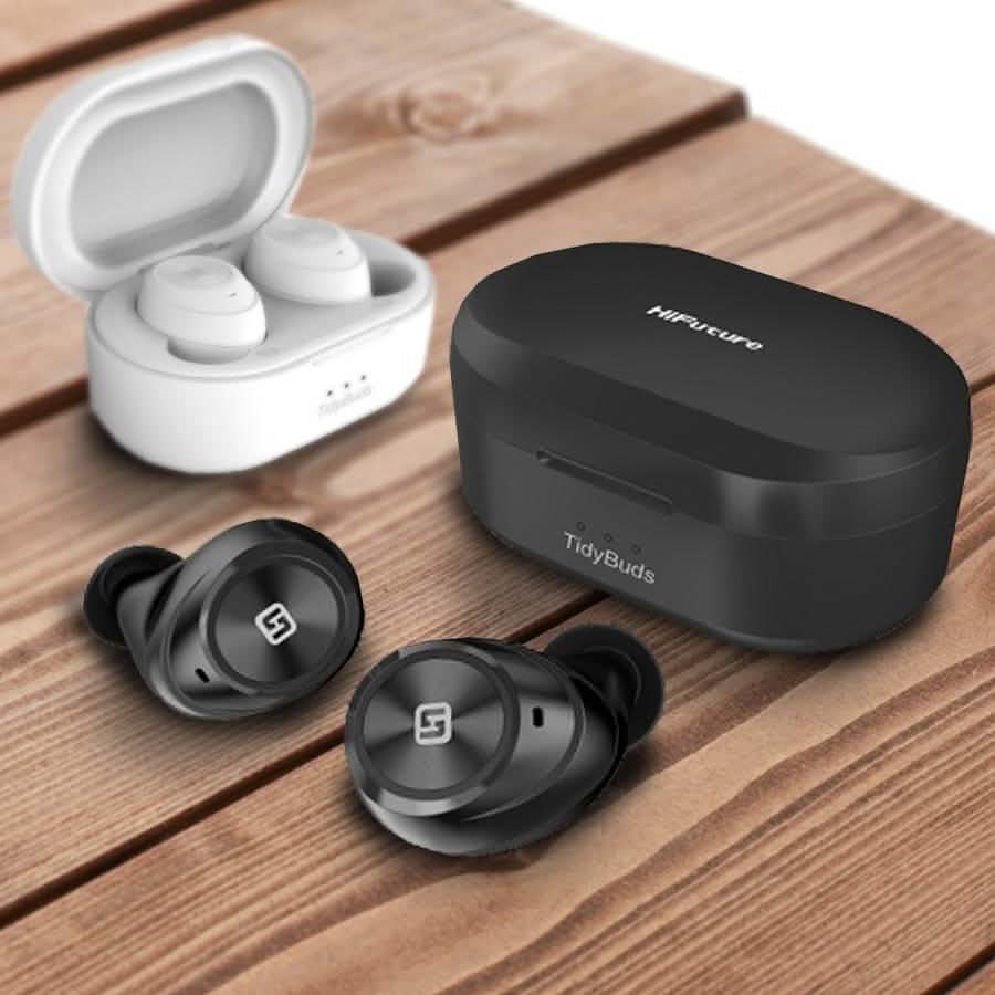 HiFuture Tidy Buds True Wireless Bluetooth Earbuds with Wireless Charging Case DailySale