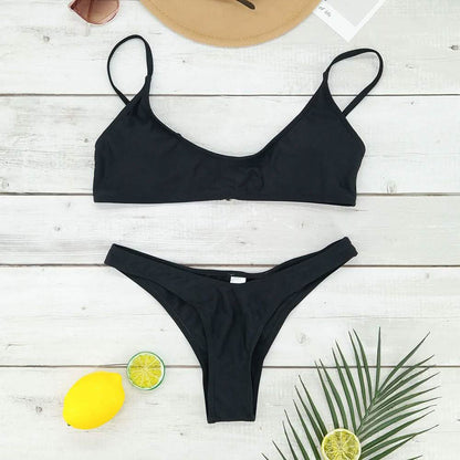 High Cut Brazillian Bikini Set DailySale