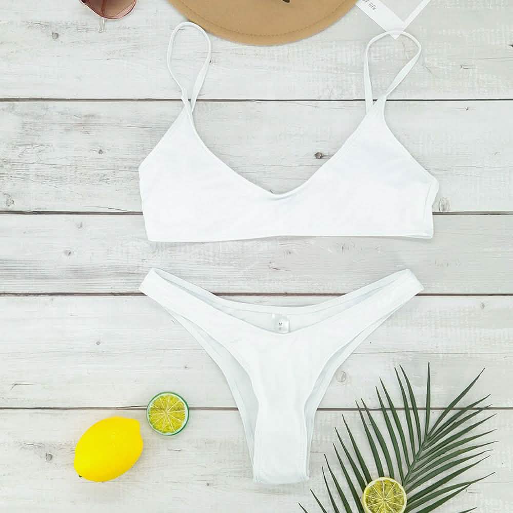 High Cut Brazillian Bikini Set DailySale