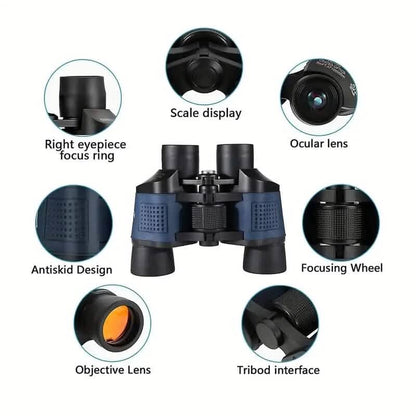 High-Definition Binocular Telescope with Night Vision DailySale