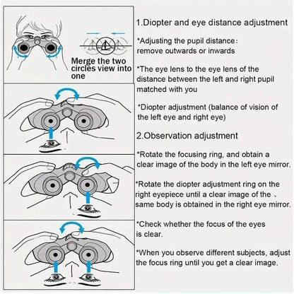 High-Definition Binocular Telescope with Night Vision DailySale