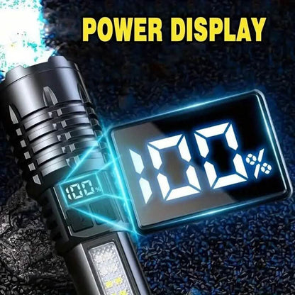 High Lumens Rechargeable LED Flashlights with Built In Battery DailySale
