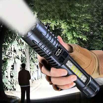 High Lumens Rechargeable LED Flashlights with Built In Battery DailySale