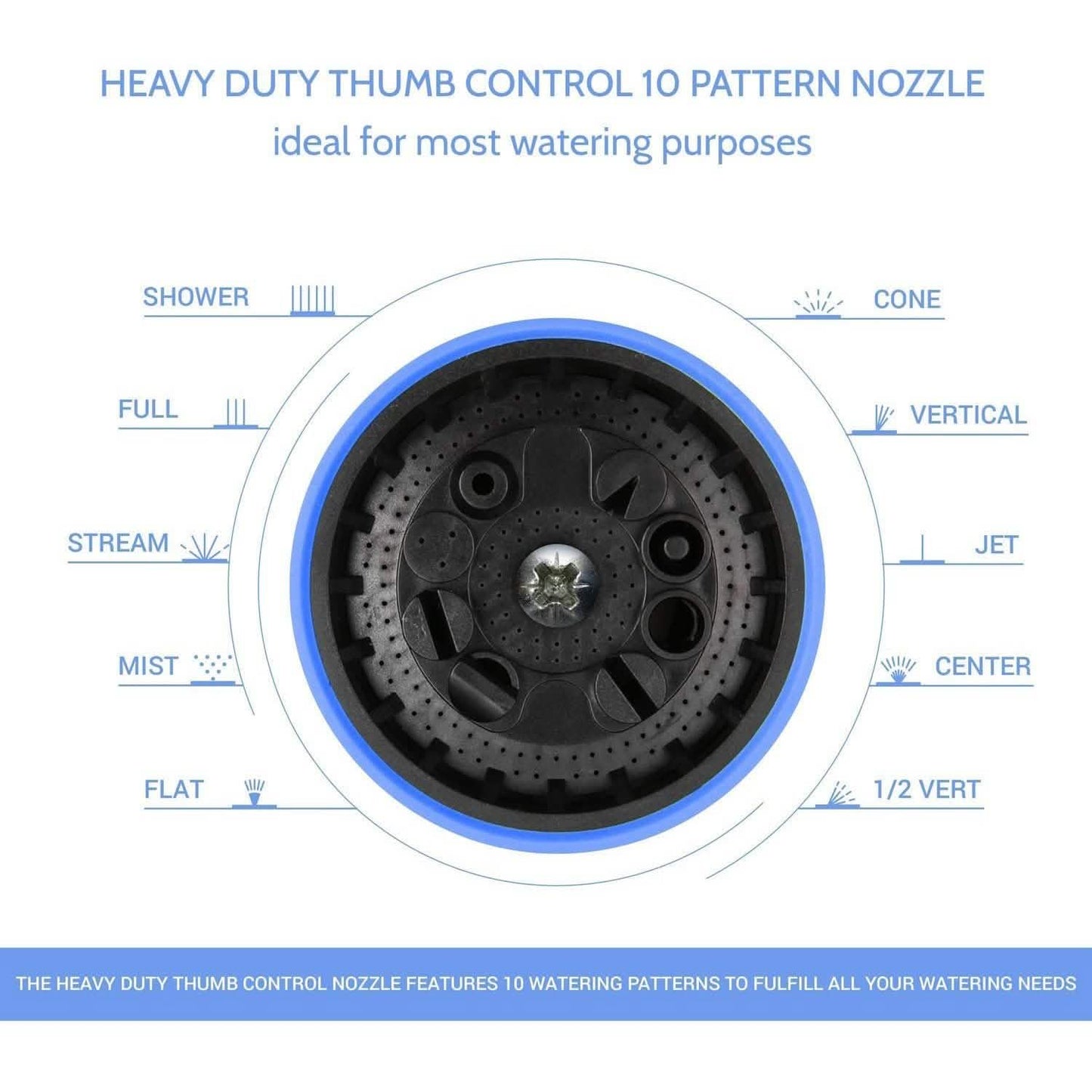 HIGH Pressure Garden Hose Nozzle DailySale