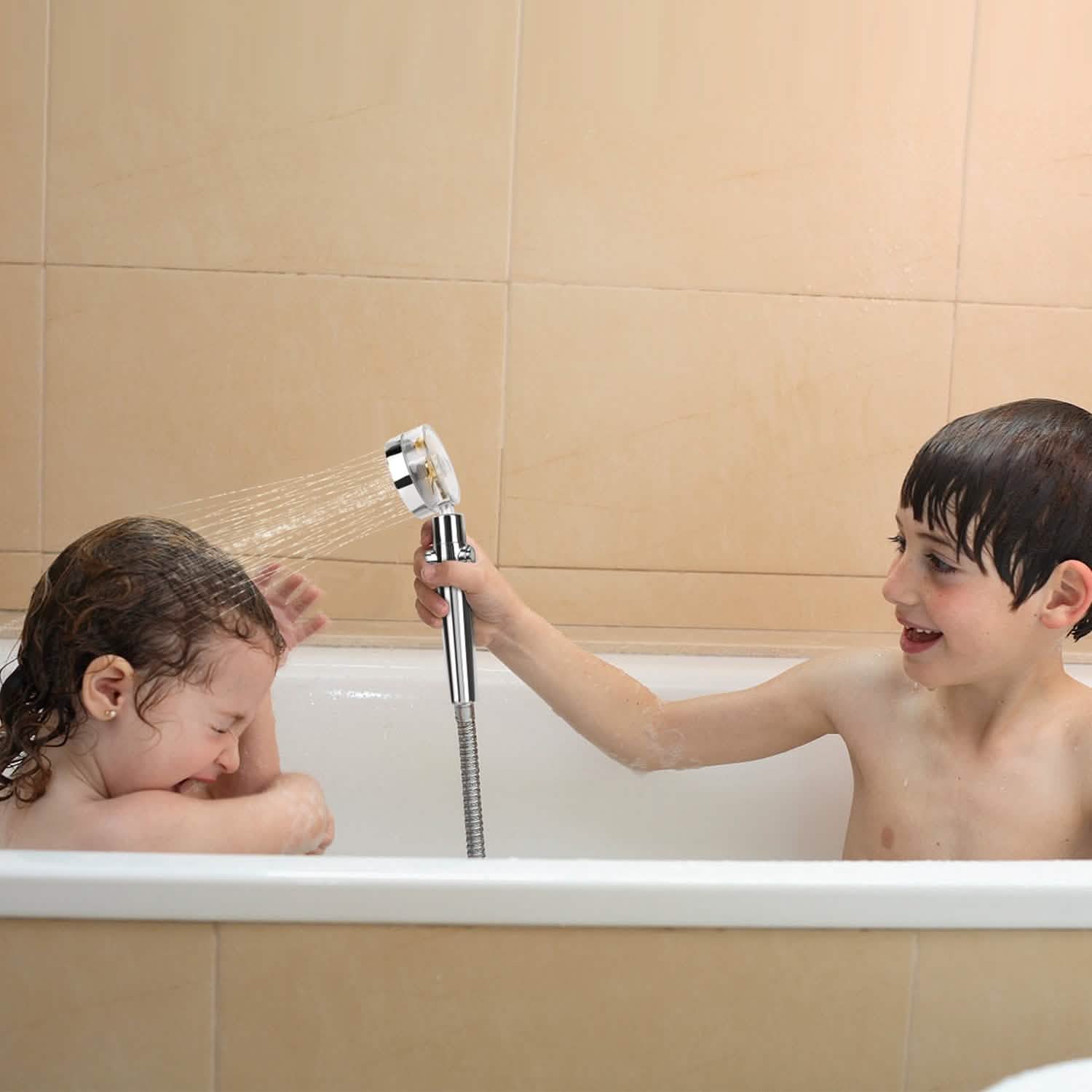 High Pressure Shower Head 360¬∞ Rotating Water Saving Handheld Shower Head DailySale
