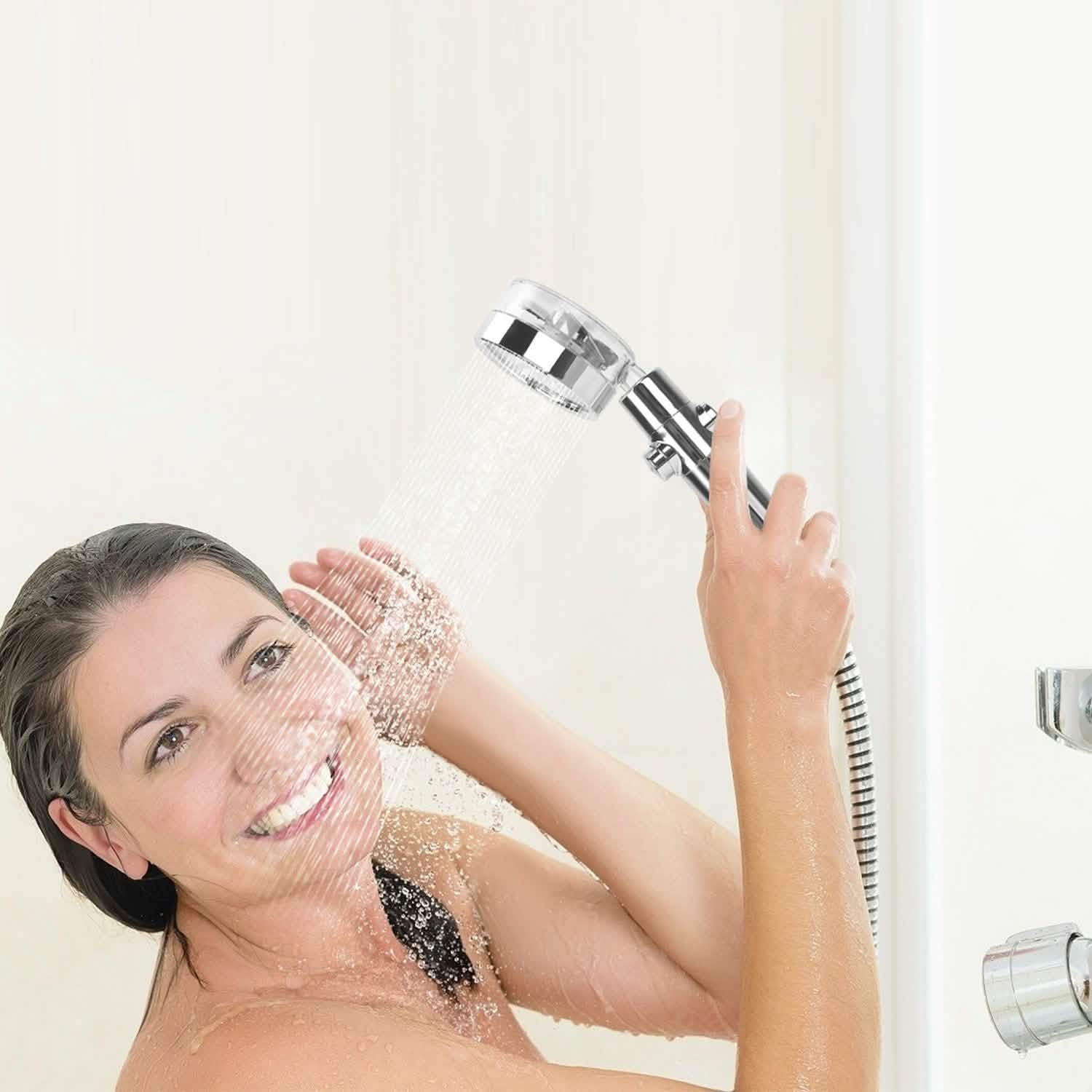 High Pressure Shower Head 360¬∞ Rotating Water Saving Handheld Shower Head DailySale
