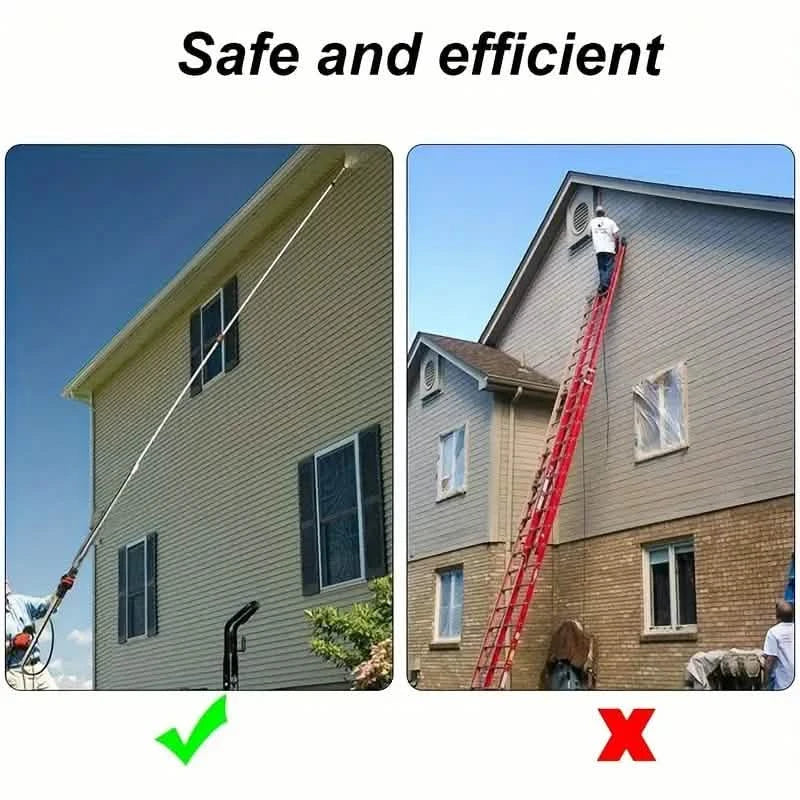 High Pressure Washer Extension Wand, 1/4" Quick Connect Power Washer Lance With 6 Nozzle Tips DailySale