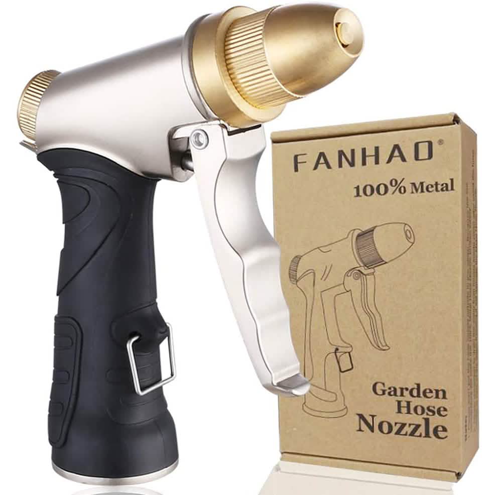 High Pressure Water Nozzle with 4 Patterns DailySale