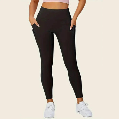 High Rise Butt Lifting Seamless Leggings with Phone Pockets DailySale