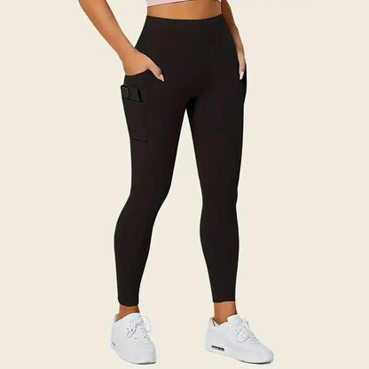 High Rise Butt Lifting Seamless Leggings with Phone Pockets DailySale