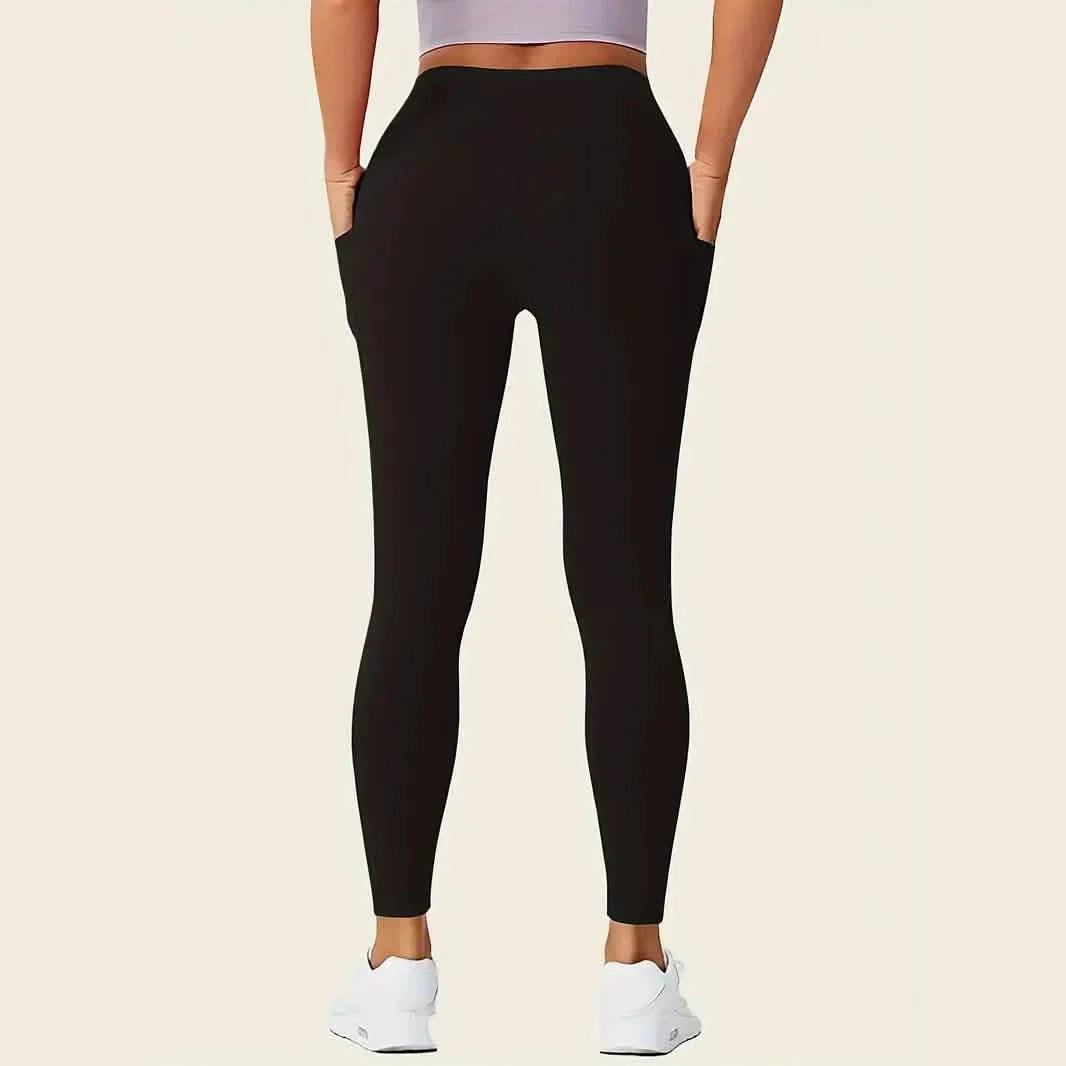 High Rise Butt Lifting Seamless Leggings with Phone Pockets DailySale
