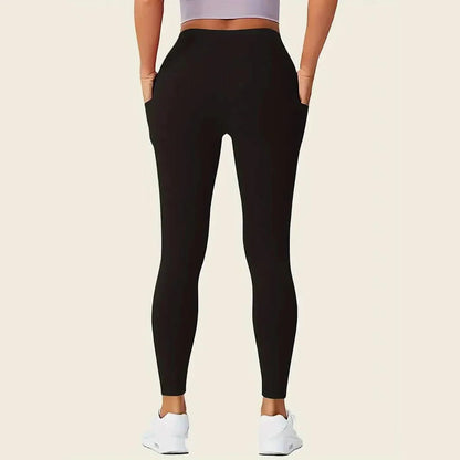 High Rise Butt Lifting Seamless Leggings with Phone Pockets DailySale