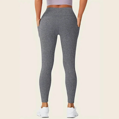 High Rise Butt Lifting Seamless Leggings with Phone Pockets DailySale