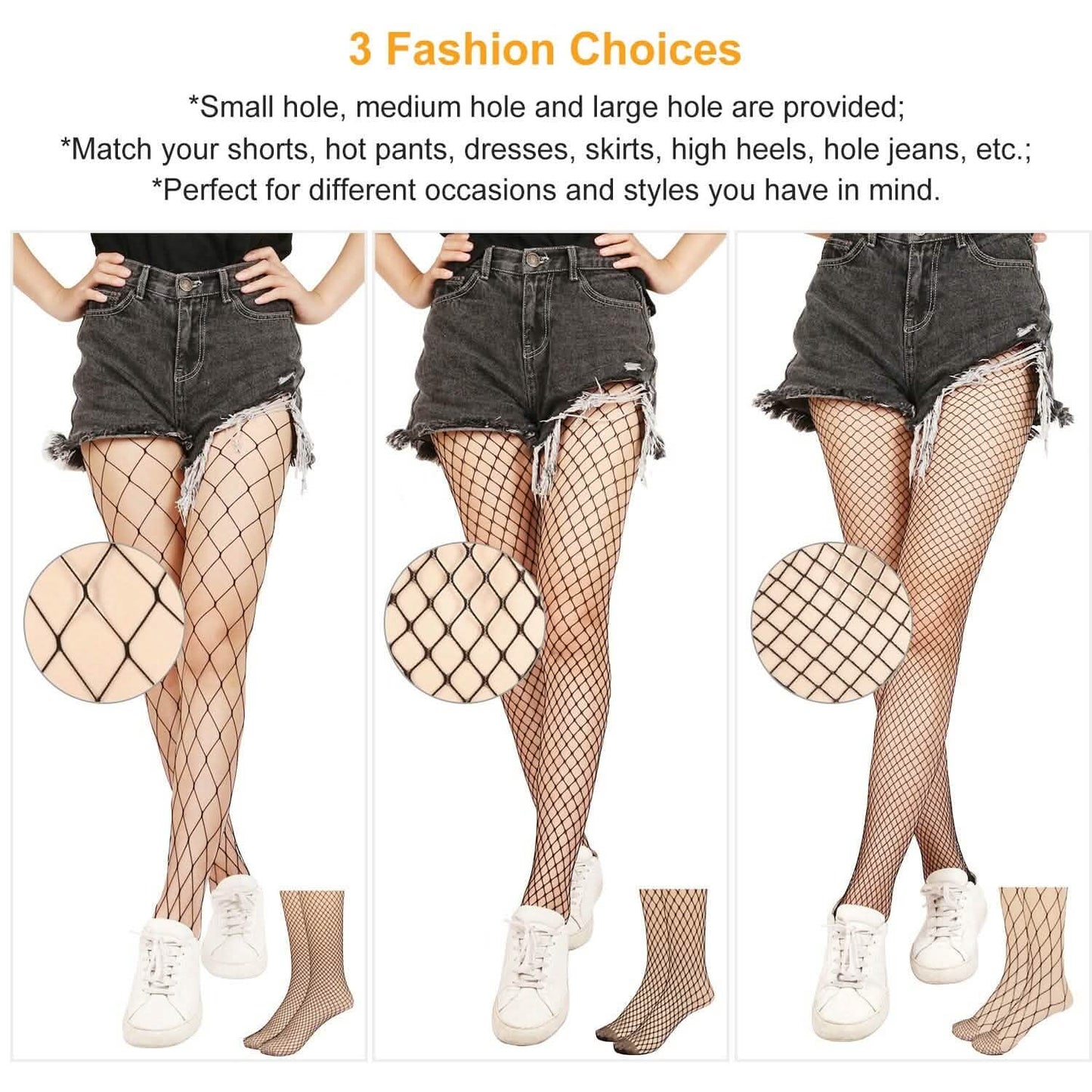 High Waist Pantyhose Stretchy Mesh Hollow Out Stockings DailySale