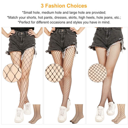 High Waist Pantyhose Stretchy Mesh Hollow Out Stockings DailySale