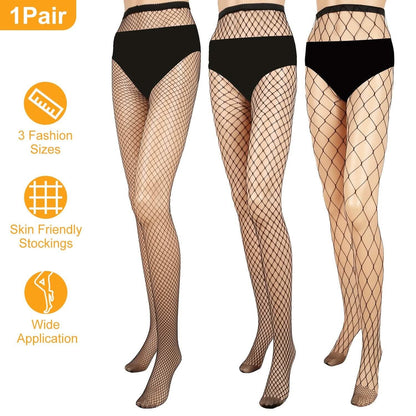 High Waist Pantyhose Stretchy Mesh Hollow Out Stockings DailySale