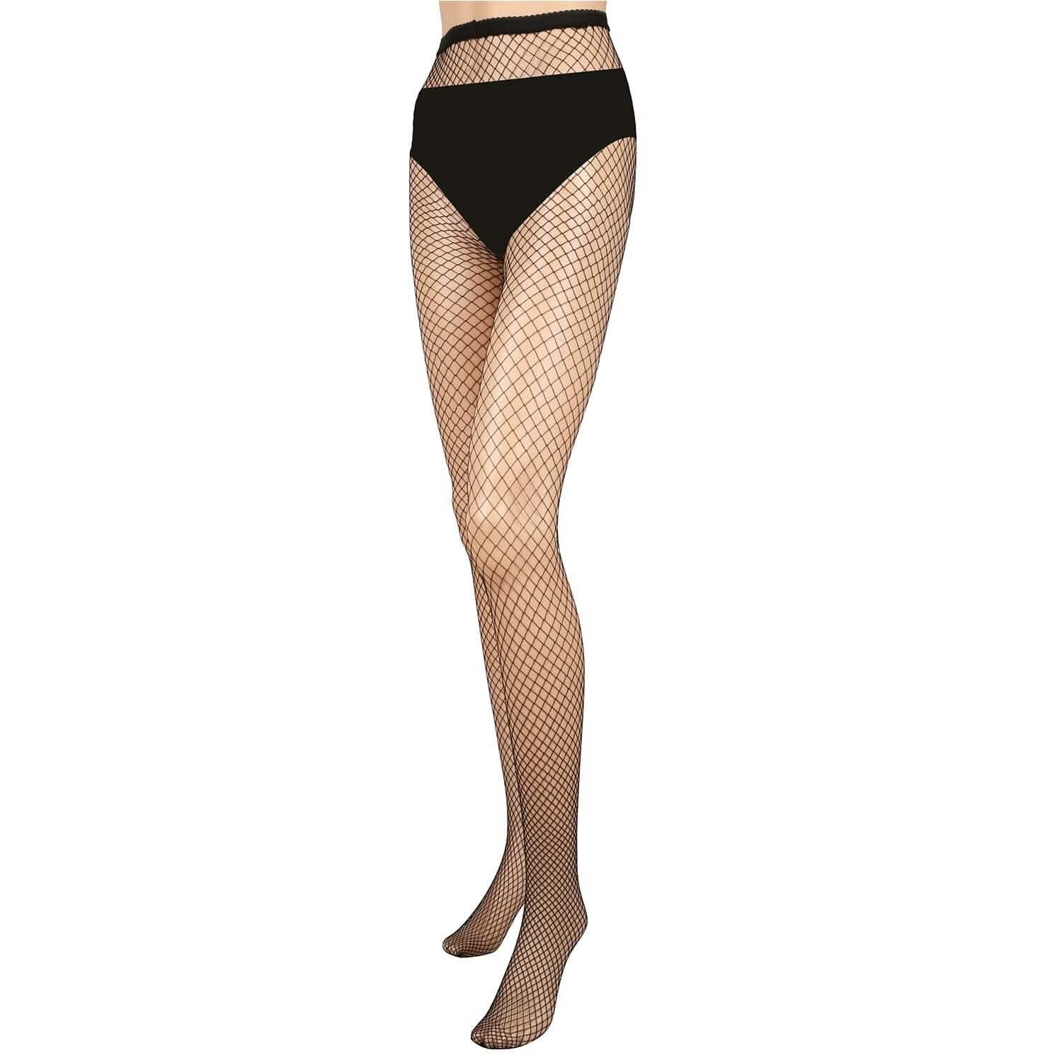 High Waist Pantyhose Stretchy Mesh Hollow Out Stockings DailySale