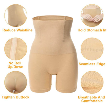 High Waist Shapewear Seamless Tummy Control Panties DailySale