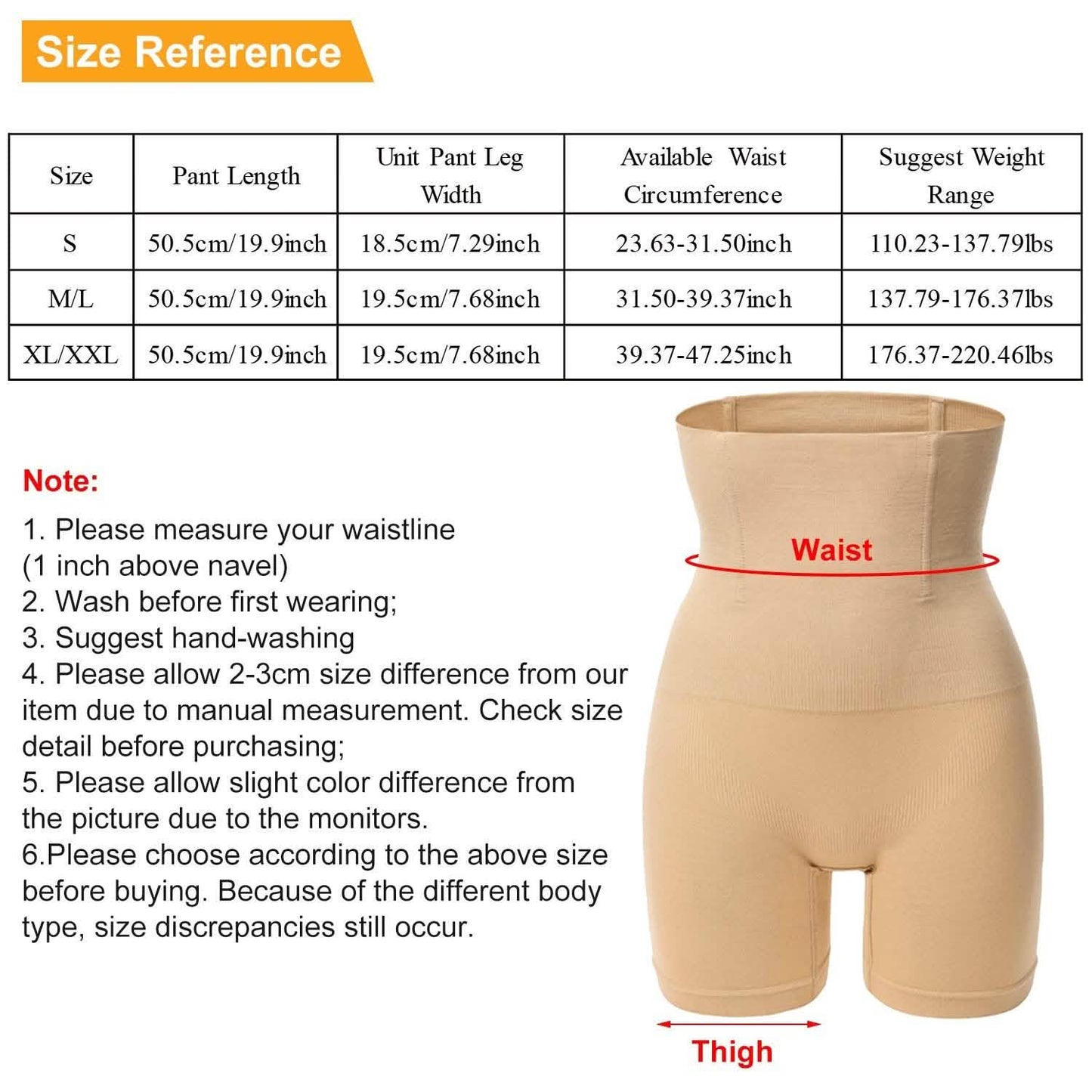 High Waist Shapewear Seamless Tummy Control Panties DailySale