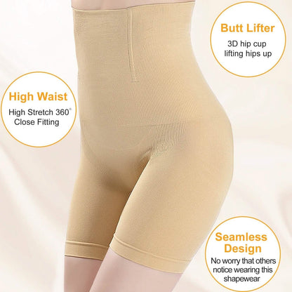 High Waist Shapewear Seamless Tummy Control Panties DailySale