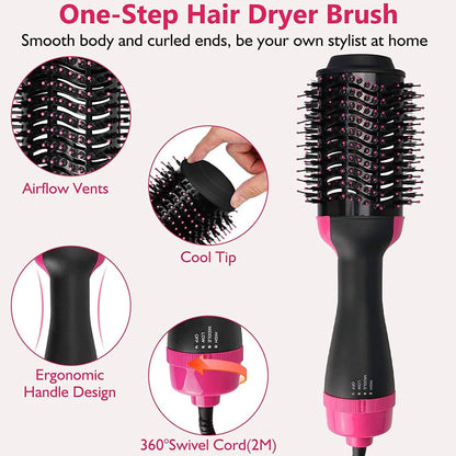 HIPPIH Hot Air Brush Styler and Dryer DailySale