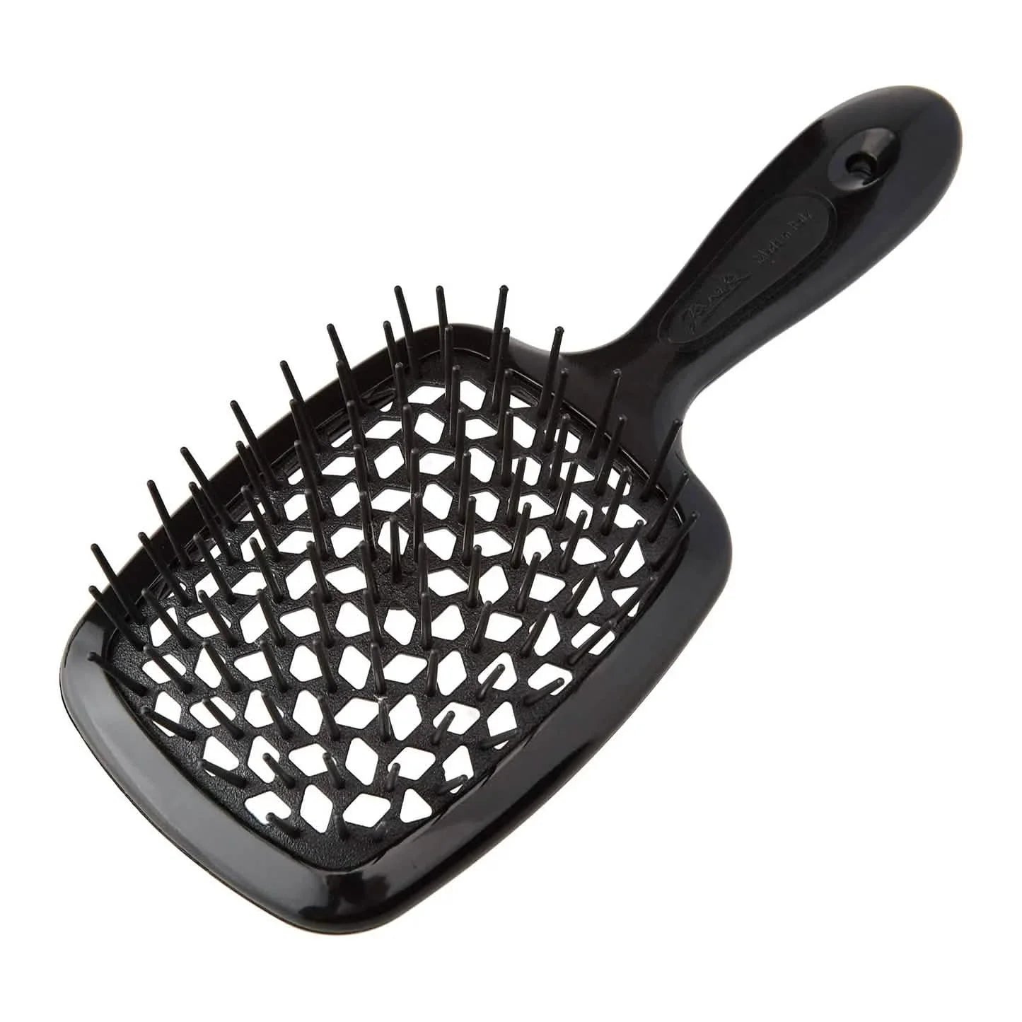 Hollow Out Hairdressing Comb Anti-Static Detangling Hair Brush Scalp Massage Hair Brush For All Hair Types DailySale