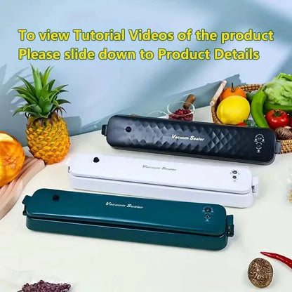 Home Automatic Food Sealer System-Dual Mode (Sealed & Vacuum) DailySale