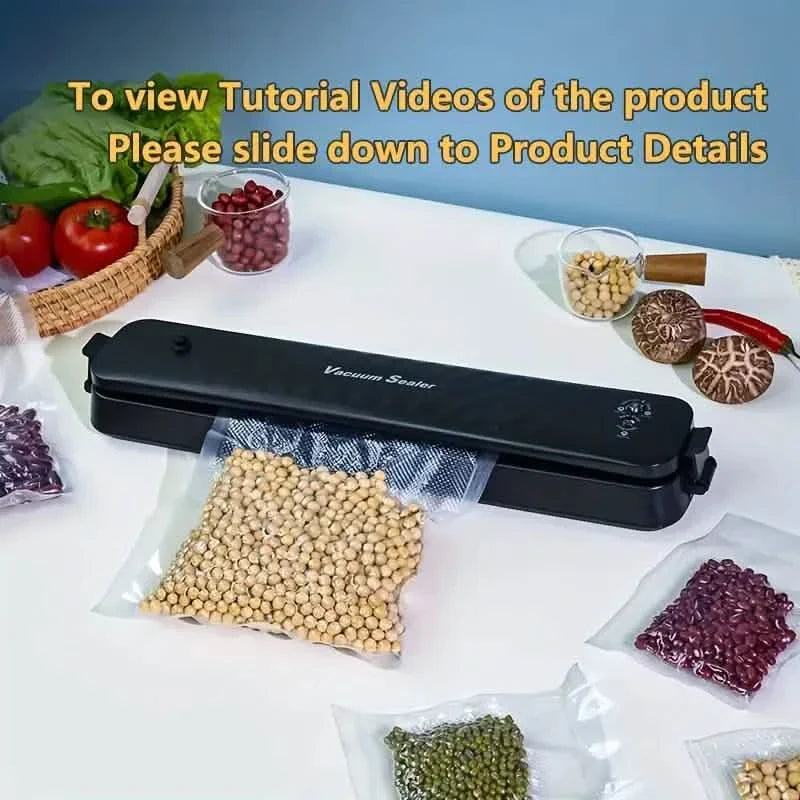 Home Automatic Food Sealer System-Dual Mode (Sealed & Vacuum) DailySale
