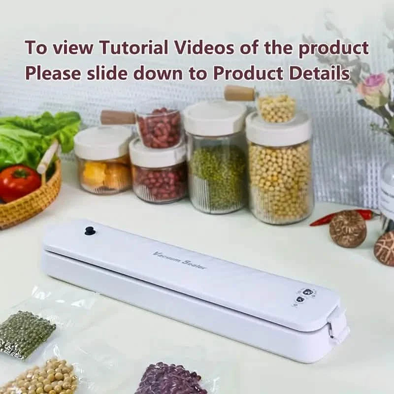 Home Automatic Food Sealer System-Dual Mode (Sealed & Vacuum) DailySale
