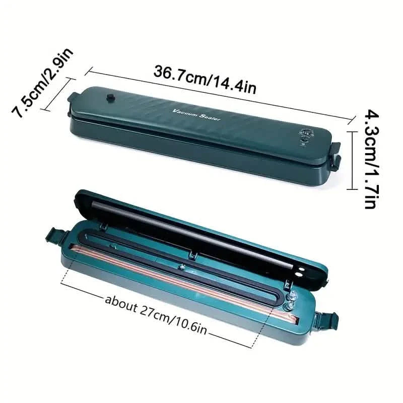 Home Automatic Food Sealer System-Dual Mode (Sealed & Vacuum) DailySale