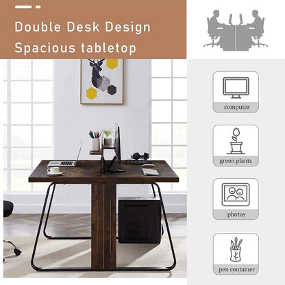 Home Office 2-Person Desk DailySale