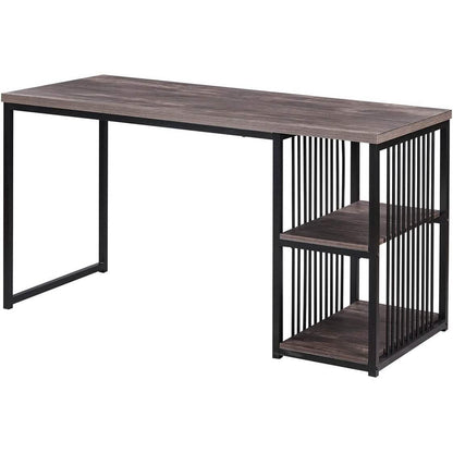 Home Office Computer Desk with 2 Open Storage Shelves DailySale