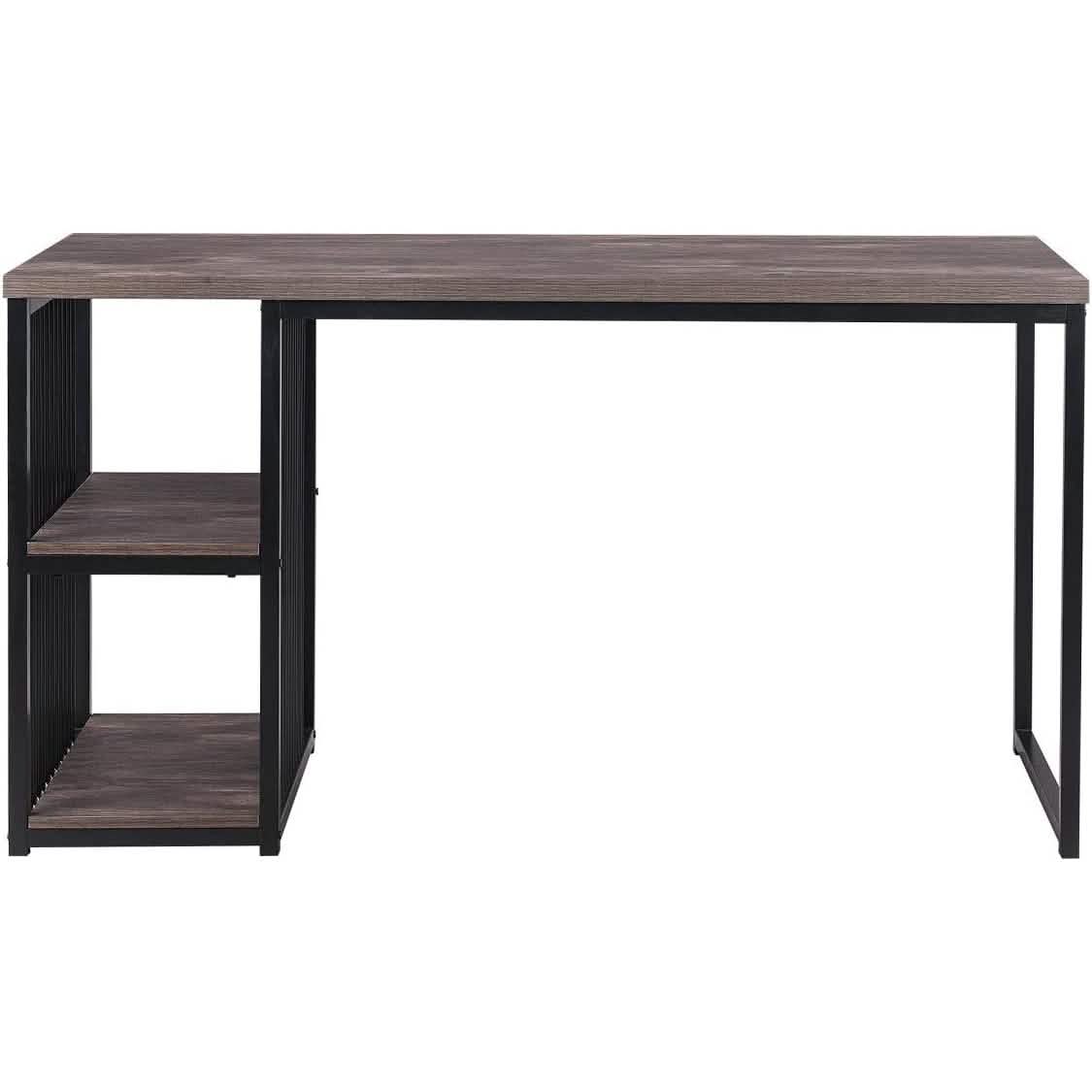 Home Office Computer Desk with 2 Open Storage Shelves DailySale