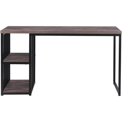 Home Office Computer Desk with 2 Open Storage Shelves DailySale